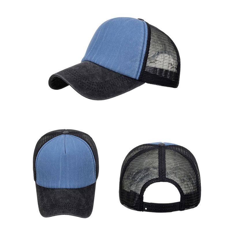 5 Panels Baseball Mesh Hut