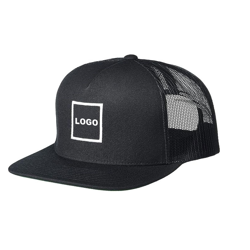 5 Panels Snapback Mesh Hut