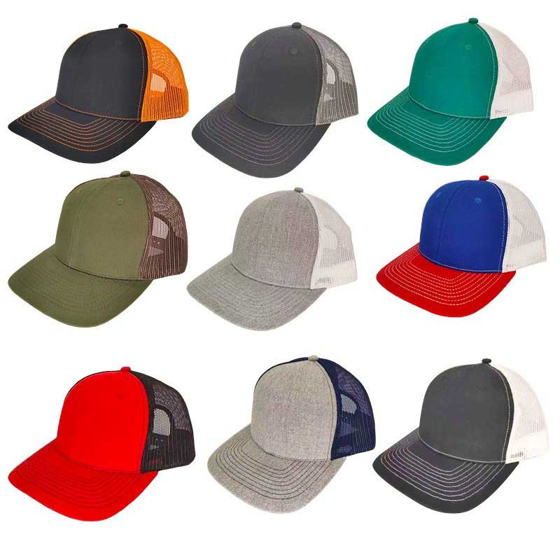 Low -Profil -Trucker -Kappe